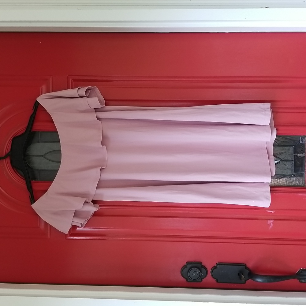 Romantic Susana Monaco Off-the-Shoulder dress, size small